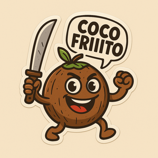 Unpacking Personality: The Coco Friito Cartoon Sticker