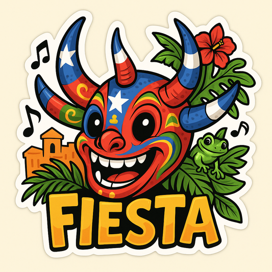 Celebrate Culture with Fiesta Mask Stickers