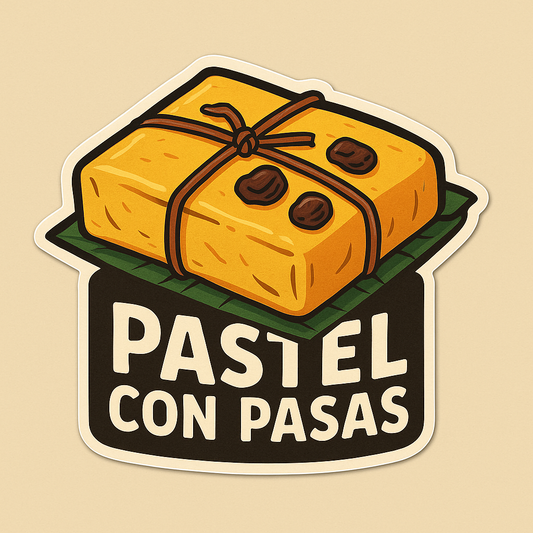 Explore 'Pastel Con Pasas' Sticker: Design & Cultural Insight