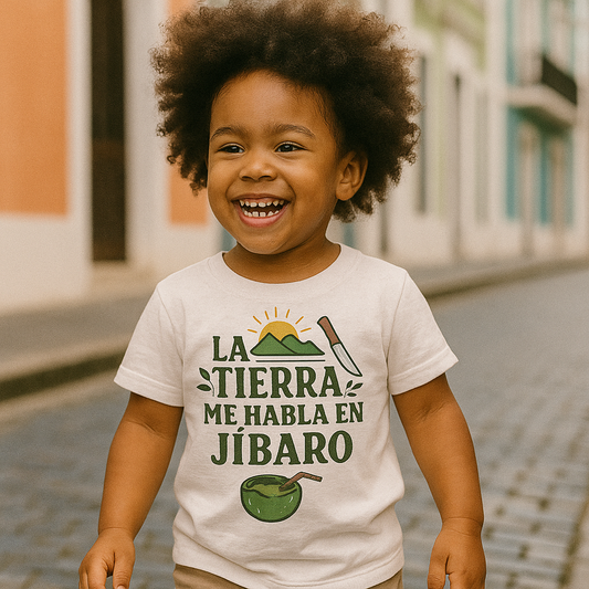 Celebrate Puerto Rican Heritage with 'La Tierra Me Habla En Jíbaro' Tee