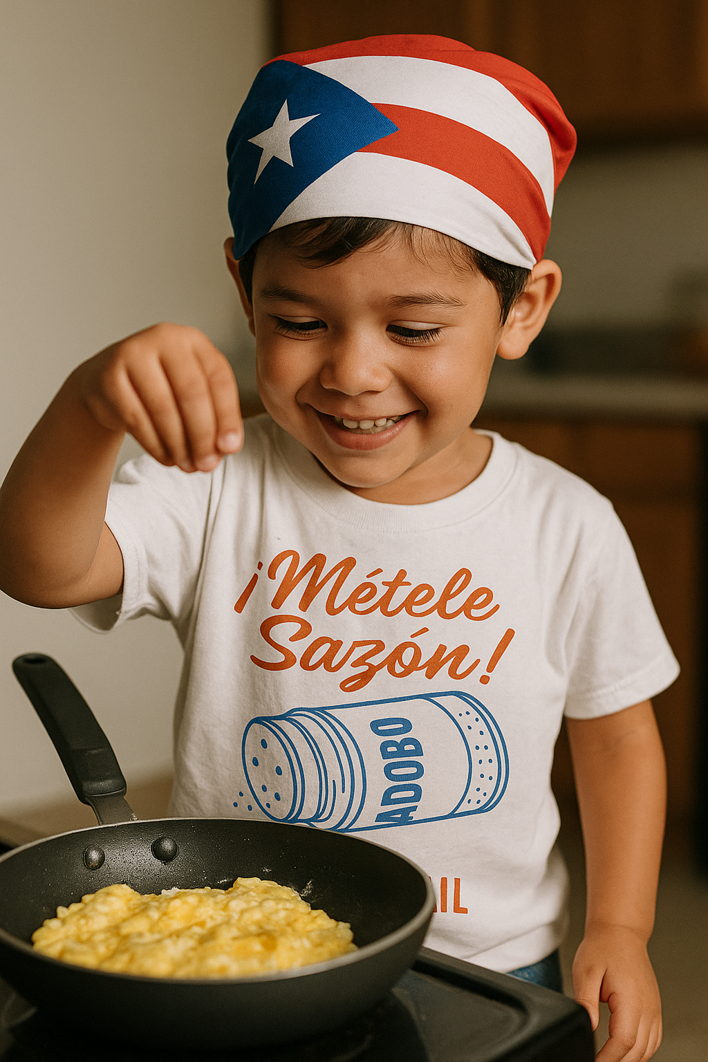 ¡Métele Sazón!: Spice Up Your Life with this Bold T-Shirt Statement