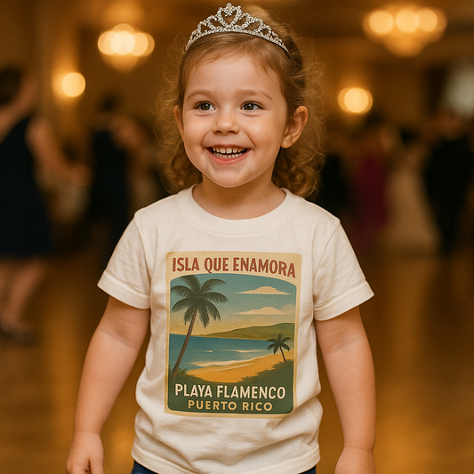 Embrace Puerto Rico's Allure: 'ISLA QUE ENAMORA' T-Shirt