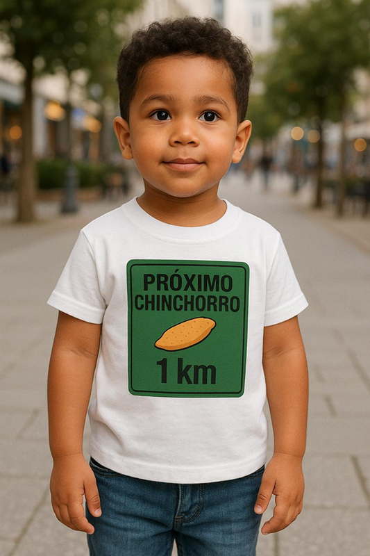 Wear Your Culture: The 'PRÓXIMO CHINCHORRO 1 km' Tee