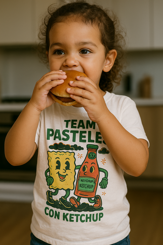 Discover the Bold Cultural Message Behind 'TEAM PASTELES CON KETCHUP'