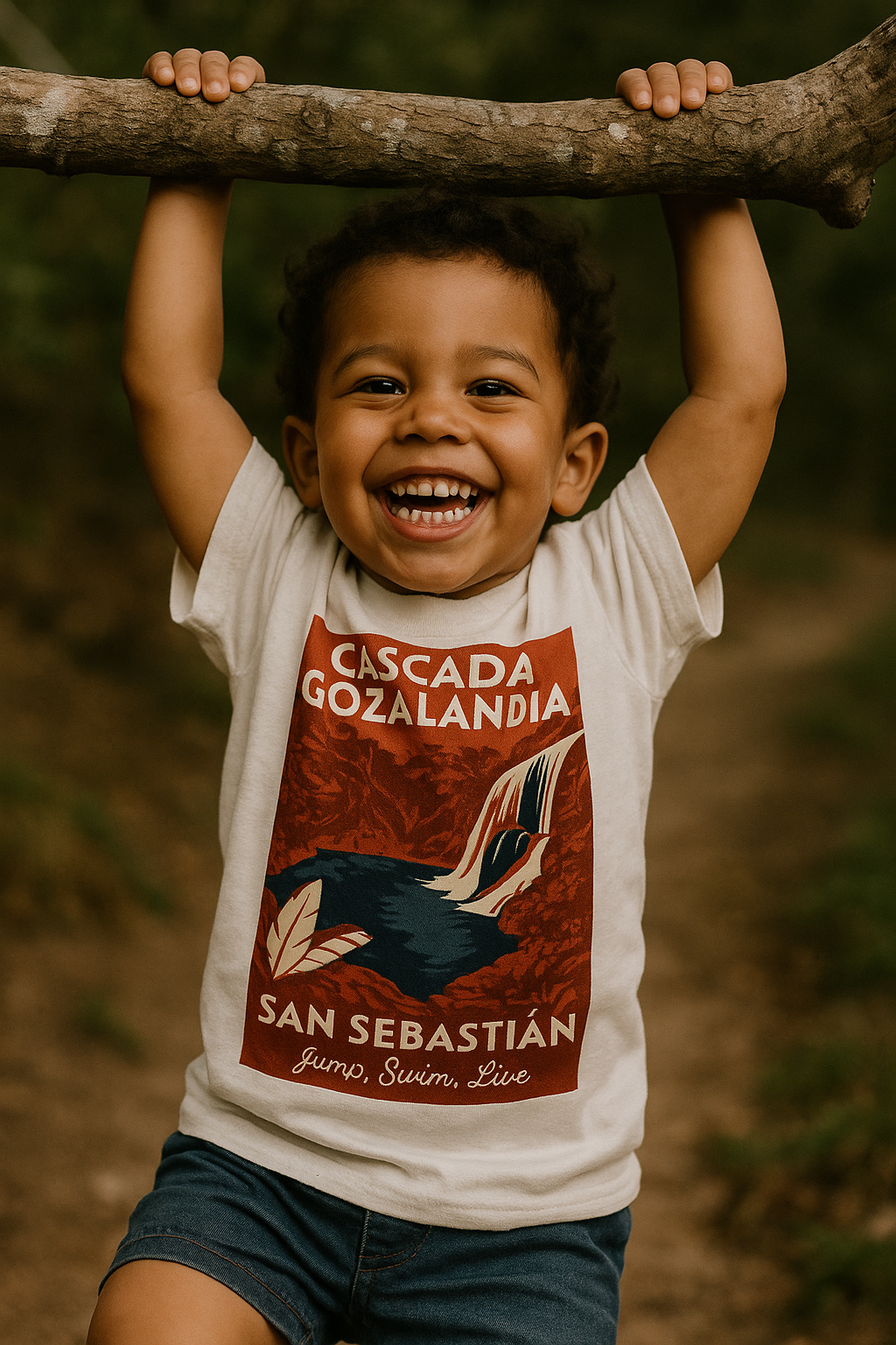 Cascada Gozalandia - San Sebastián T-Shirt - ChatGPT Image May 8, 2025, 05_44_28 PM 1.png