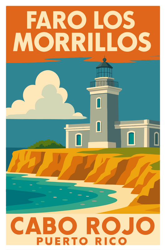 FARO LOS MORRILLOS - CABO ROJO, PUERTO RICO - ✅ Faro Los Morrillos Design Vector 1.png