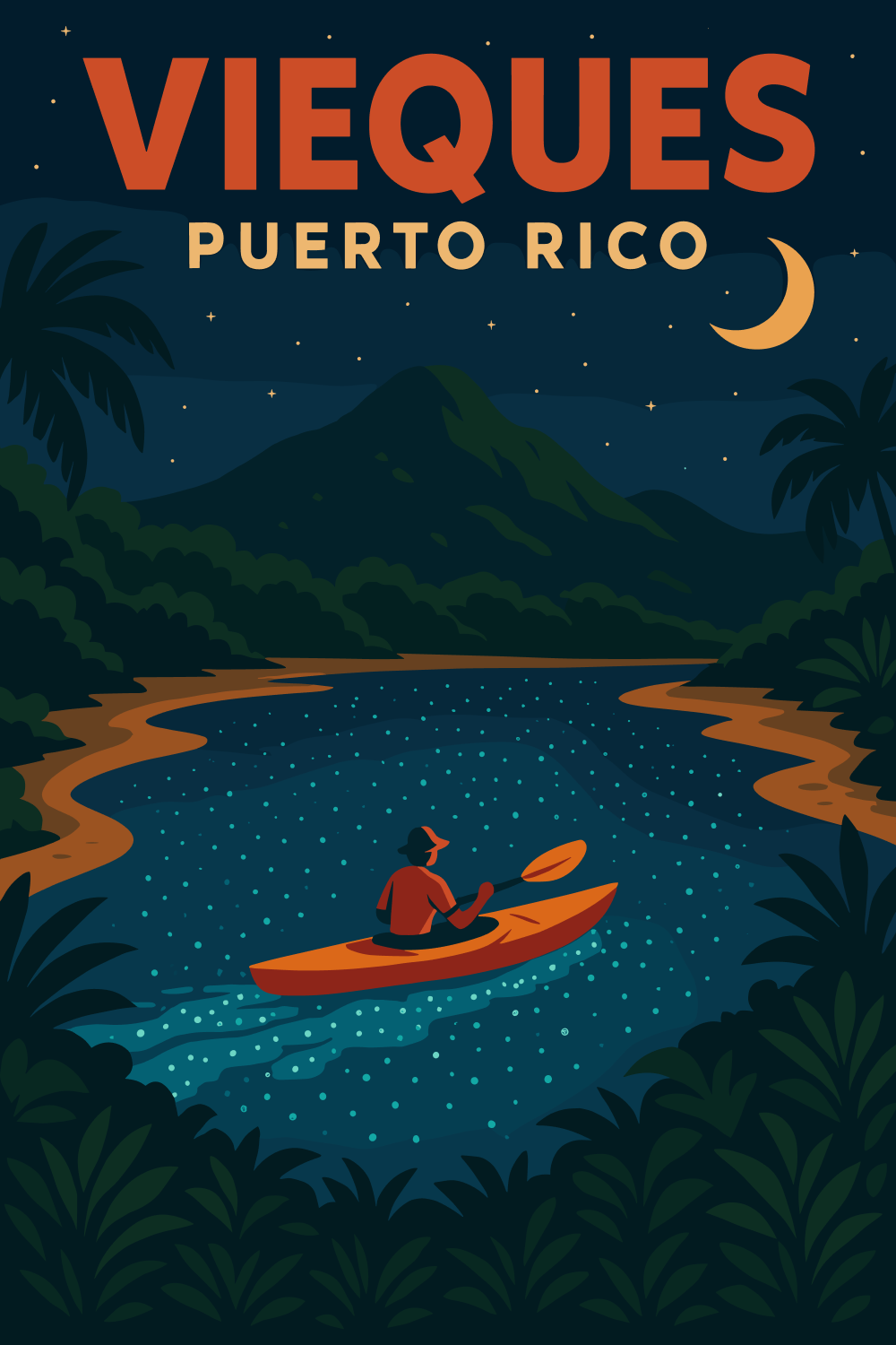 VIEQUES PUERTO RICO - ✅ Vieques Night Vectoized 1.png