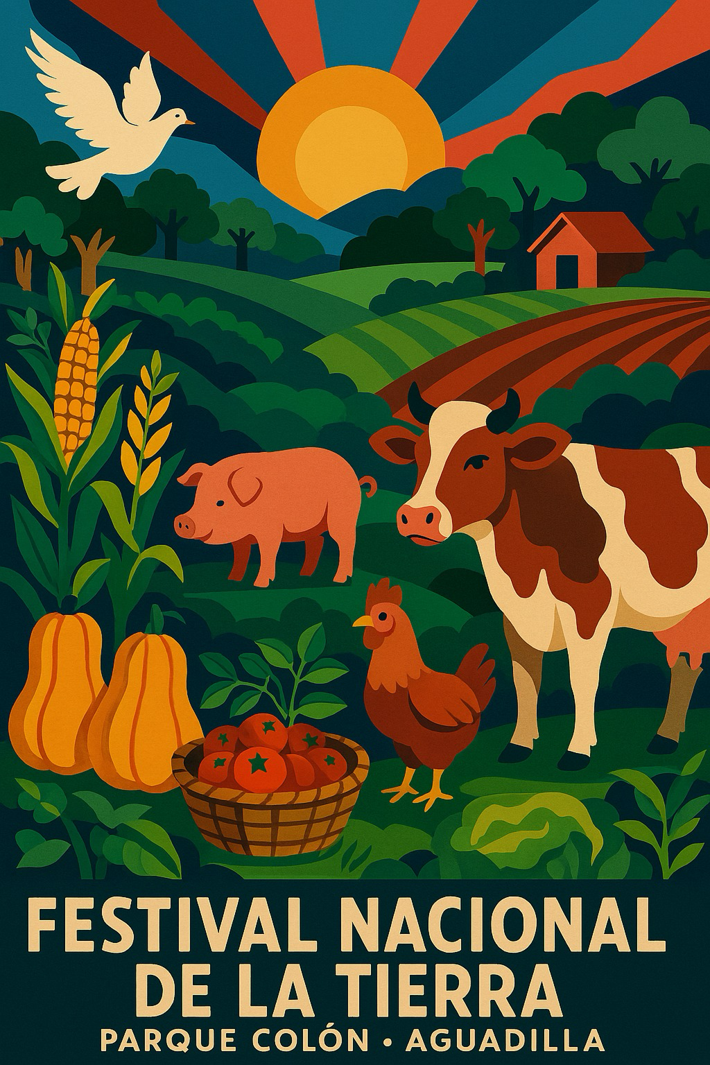 Festival Nacional de la Tierra T-shirt - aguadilla-festival-tierra.png